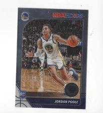 2019-20 Hoops Premium Stock #223 Jordan Poole RC Rookie Warriors Wizards
