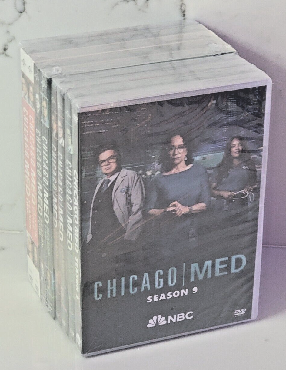 Chicago Med The Complete Series Seasons 1-9 ( DVD SET ) Brand New & Sealed USA