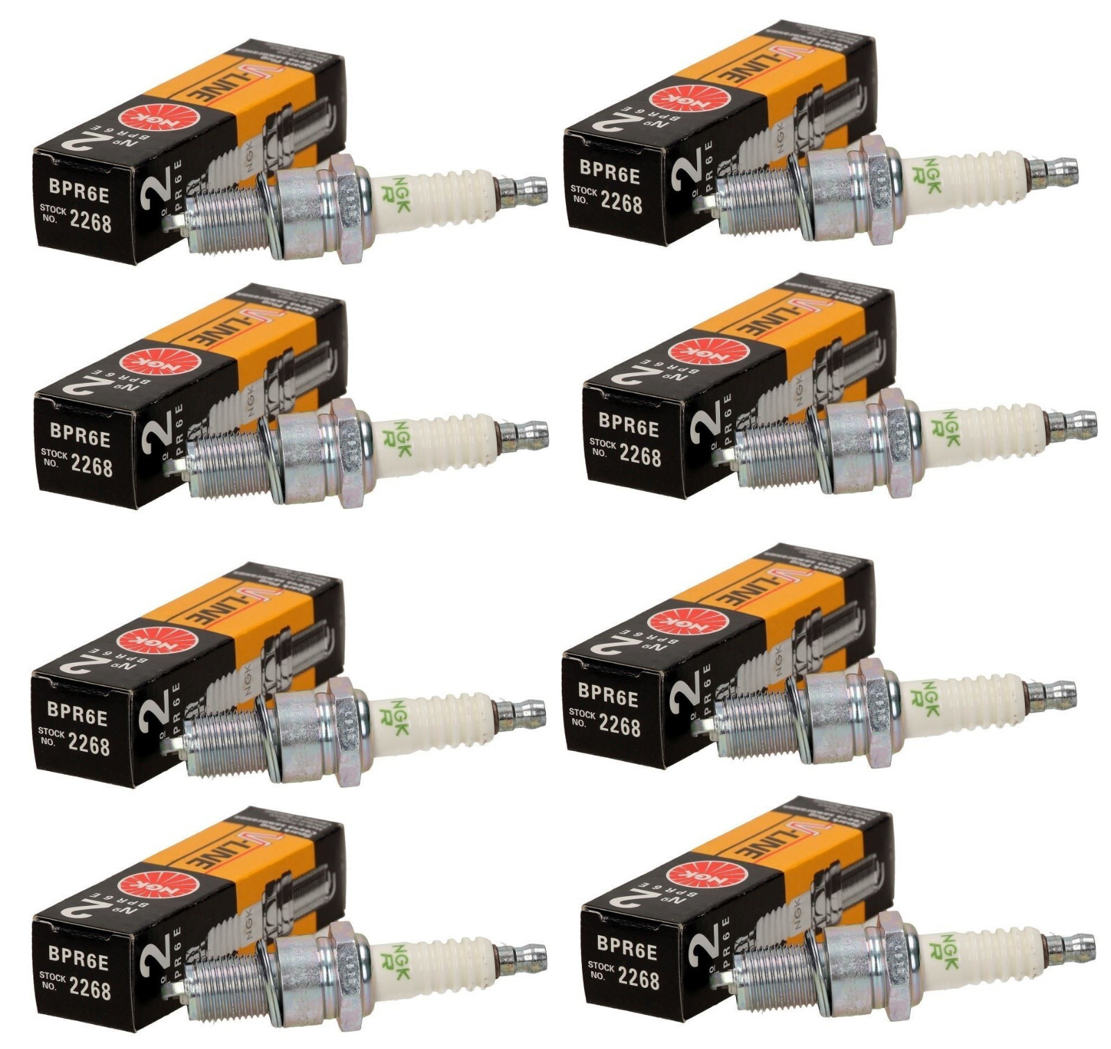 Produktbild von ATEC Glühkerzen Set 6x - Kompatibel Mit BMW 3er, 5er, X5 Uvm. - Stabglühkerze 7V