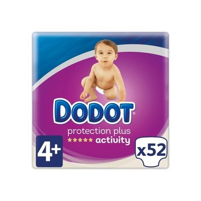 Dodot Pañales Activity Extra T.4 10-15 kgs (52 uds)