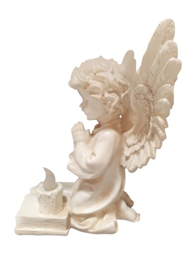 LITTLE ANGEL PRAYING FIGURINE(SOLAR POWERED) - Picture 4 of 6