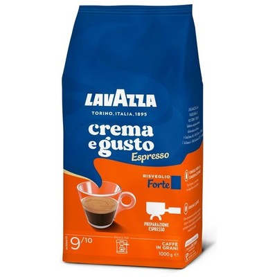Lavazza Crema e Gusto Forte Espresso Grani, 1Kg