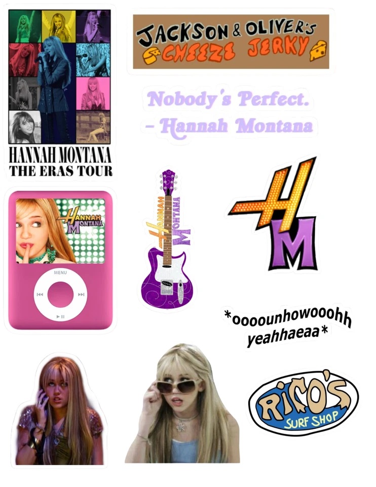 Hannah Montana Stickers