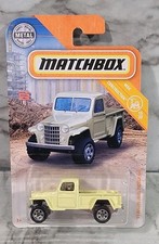 2019 Matchbox Mbx Construction 51 Willys Jeep Pickup 4x4 Mattel 1520 Brand New