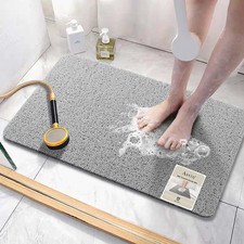 Soft Textured Bath, Shower, Tub Mat, 24X32 Inch, Phthalate Free, Non Slip Comfor