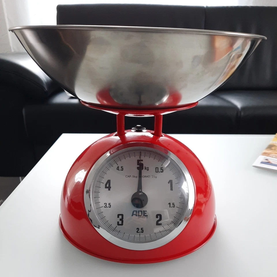 NEU Retro Mechanisch ADE Küchenwaage *Metall*Analog ade küchenwaage km 861 - Bild 2 von 2