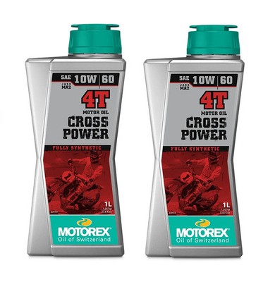 Motorex Cross Power 4T 10W-60 2x 1L Motoröl 10W60 Moto Cross, Enduro