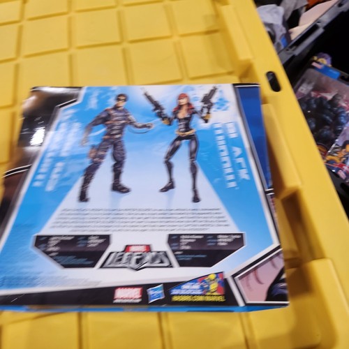 Marvel Legends Paquete de Dos: Viuda Negra y Soldado de Invierno Nuevo H50 Versión 2 - Imagen 2 de 2
