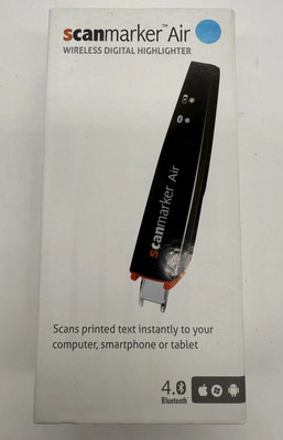 Scanmarker Air Pen Scanner - Wireless OCR Digital Highlighter & Reader Turquoise