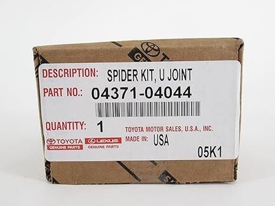 Genuine Toyota OEM U-Joint 04371-04044 | eBay