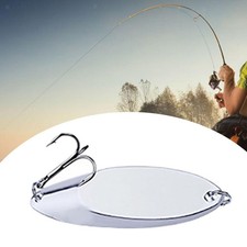 Fishing Spoon Lure Hard Metal Sturdy Casting Spoon for Salmon Walleye Trout