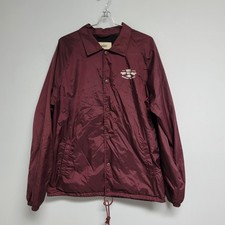 Vans Off The Wall Jacket Nylon Classic Skate Streetwear Jacket Lined Mens Large