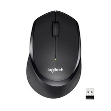 Logitech M330 Silent Plus schwarz Maus #1907245