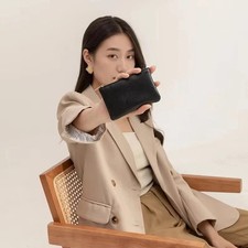 Women Key Ring Mini Purse Coin Small Change Bag Card Wallet Pouch Zip Up