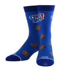 Cool Socks Chips Ahoy Cookie Funny Novelty Socks Adult Medium