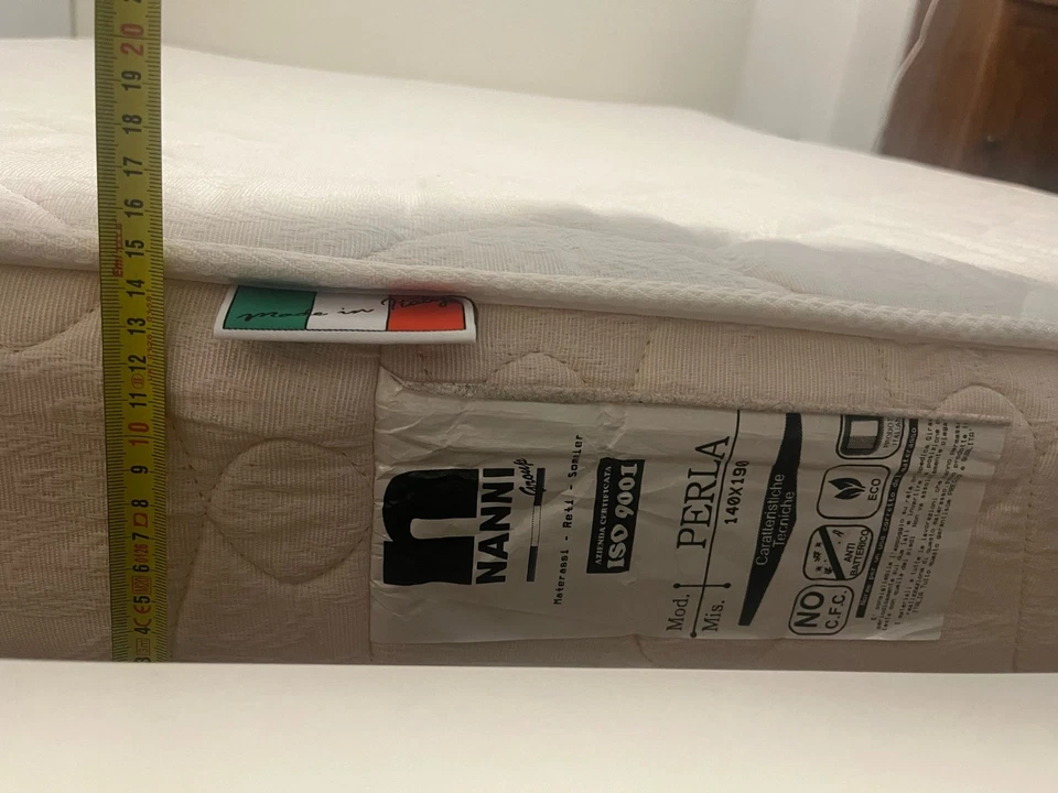 letto una piazza e mezza con materasso - Immagine 4 di 4