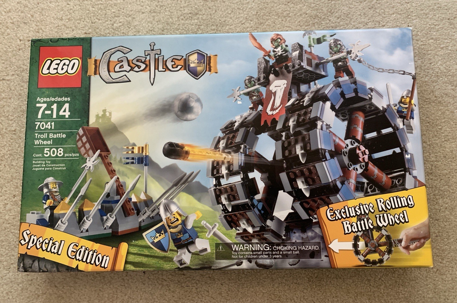 Lego Castle 7041 Troll Battle Wheel