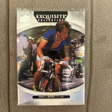 Greg LeMond 2025 UD Goodwin Exquisite Collection V-GL 64/99 Cycling HK 75