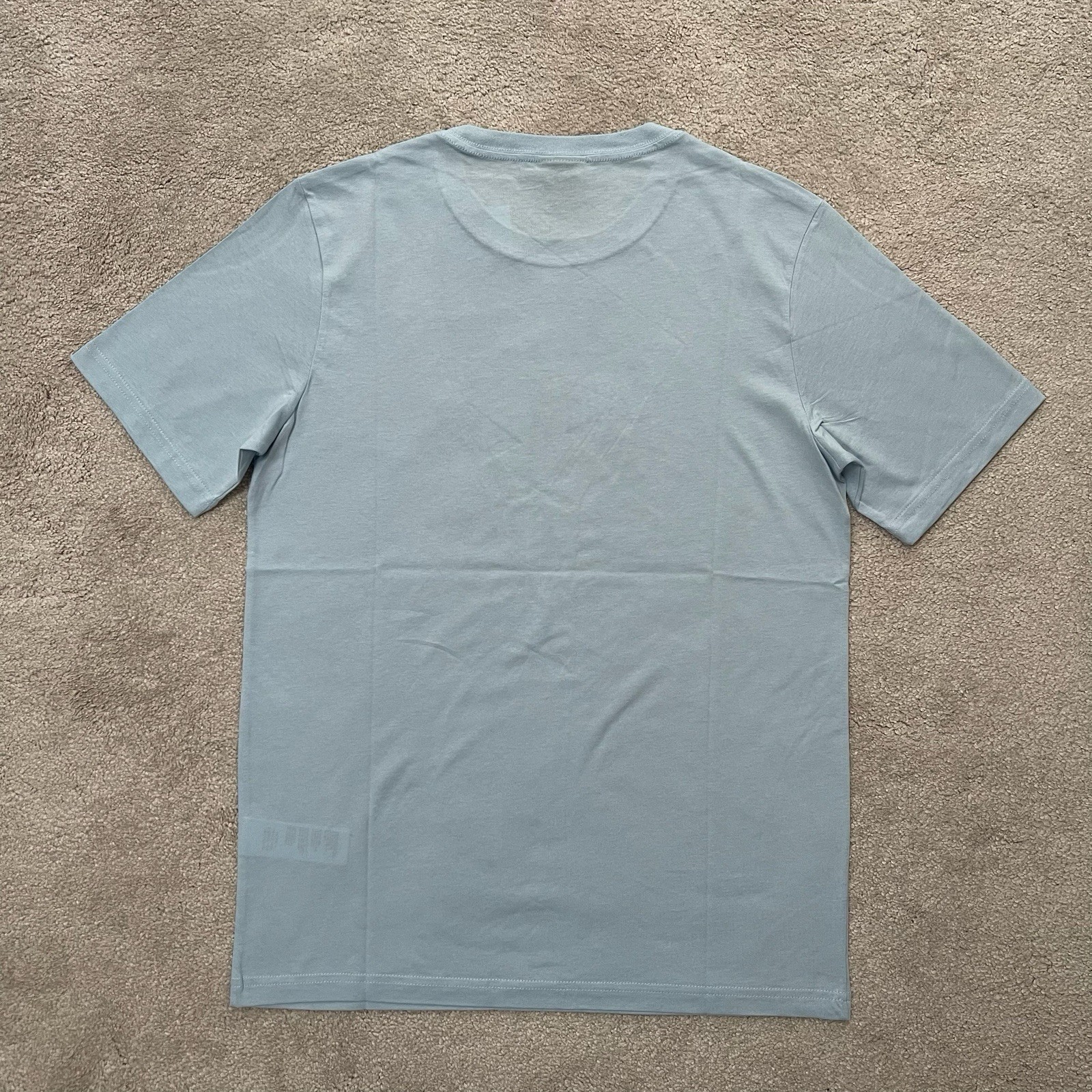 PAUL SMITH T Shirt Mens Small  S  Zebra Regular Fit Blue Organic Cotton RRP £65 image 4