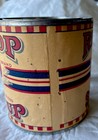 Early Vintage Original 1920s 2Lb RED TOP Brand Syrup Tin Can W Paper Label RARE — photo 8