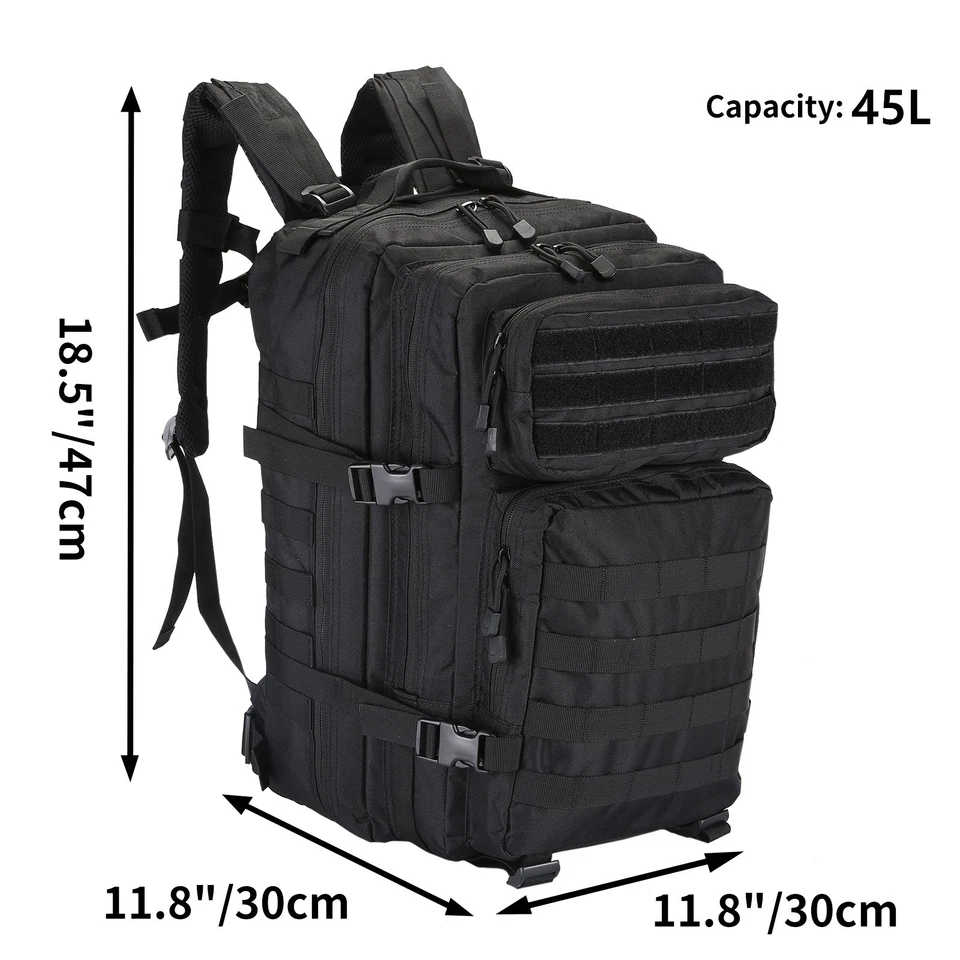 40L US Army Rucksack Molle Outdoor Trekking Armee BW Bundeswehr Kampfrucksack - Bild 4 von 4