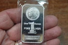 1 OZ SILVER BAR MADE IN USA .999 FINE SILVER