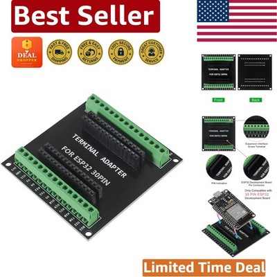 Two-Layer 30Pin GPIO Expansion Board for ESP32 - Enhanced Signal Stability