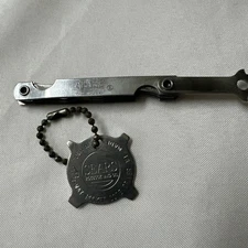 Vintage Sears Spark Plug Gap Tool Plus Sears/Craftsman 4 Way Screwdriver