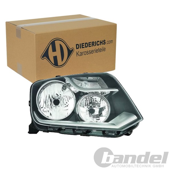 Diederichs Halogen Scheinwerfer Mit Lwr-Motor Rechts FüR VW Amarok | 2275180-image
