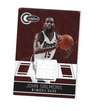 2010-11 Totally Certified Red Materials #11 John Salmons /249  Milwaukee  Bucks