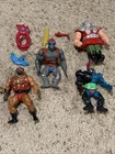 Vintage Masters MOTU Figure Lot & Weapons Beast Accessory , Jitsu, Ram Man More!