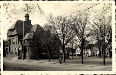 Postcard Castle on the Island of Fehmarn, view of the Town Hall, Inn... - 3145050