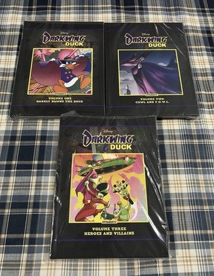 Darkwing Duck Volume 1 2 3 Kickstarter Deluxe Edition Hardcover Lot