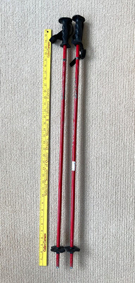 Kerma Vector Red 38'' Ski Poles Kids/Youth