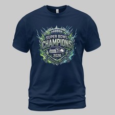 Seahawks 2026 Bowl LX Champns TShirt - Size S...