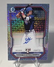 2026 Bowman Baseball Gavin Fien Chrome Mojo Refractor Auto #BMA-GF Rangers
