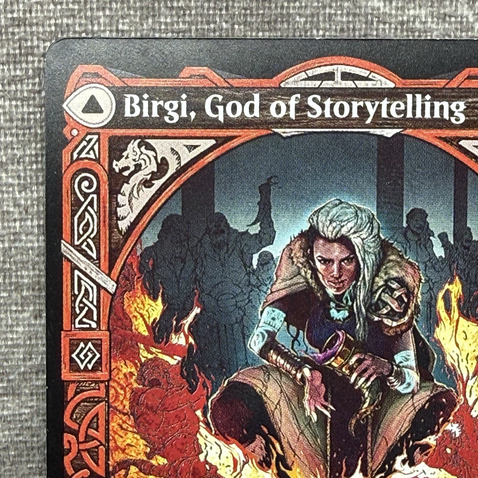MTG Birgi, God of Storytelling (Showcase) – Kaldheim (KHM) #311 Non-Foil NM - Image 2 of 4