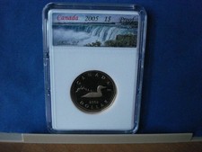 2005 Canada Beautiful High Grade Proof Dollar 1$ #E----13
