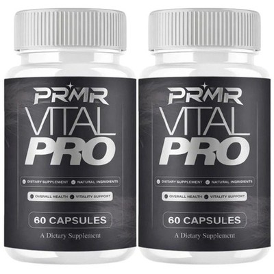 (2 pack) Vital Pro Capsules, Vital Pro Performance Supplement (120 Capsules)