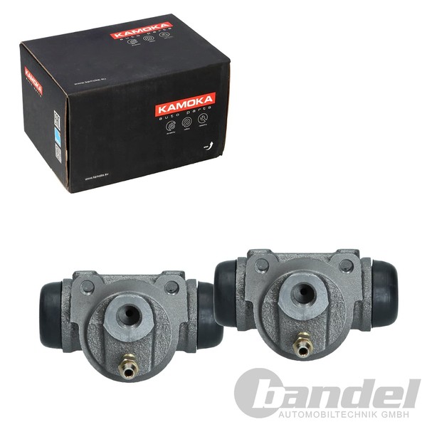 2X Kamoka Radbremszylinder 20,64Mm Passend FÜR Fiat 500 Panda Punto Ford KA-image