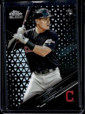2020 Topps Chrome Black Yu Chang RC Refractor Rookie #/199 Indians