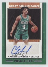 2019-20 Panini NBA Hoops Great SIGnificance Carsen Edwards Rookie Auto RC nd3