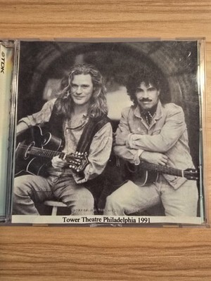 Rare Hall & Oates Live from Tower Theater Philly 1991 Bootleg Concert CD