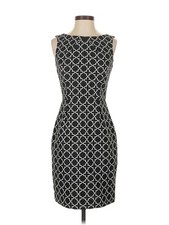 Tahari by ASL Women Black Cocktail Dress 2 Petites