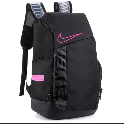 Nike Elite Pro Basketball Backpack Pink Black 32L BA6164-010