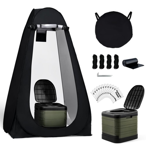 Portable Camping Toilets for Adult, Outdoor Toilet for Camping, Privacy Tent ...