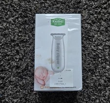 Baby Hair Clippers - Electric Hair Trimmer with 3 Heads & 3 Guide Combs