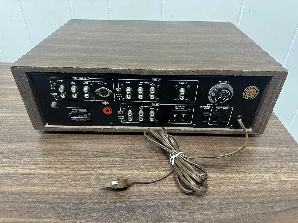 Pioneer QL-600A Quadraphonic Decoder/Rear Channel Amplifier