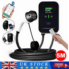 Car Charge Type 2 Electric Car Charging Station 32A 7KW EV Charger With 5M Cable
