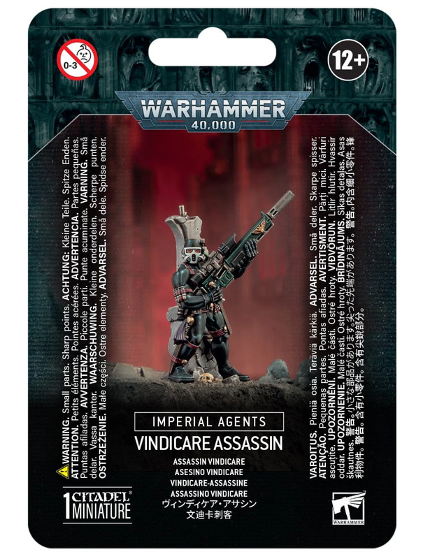 Vindicare Assassin Imperial Agents Warhammer 40K NIB